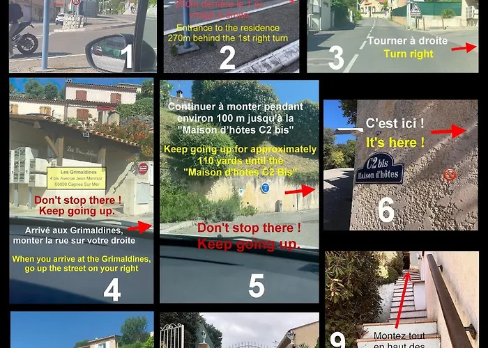 Guest house Les Grimaldines - Maison D'Hotes Cagnes-sur-Mer